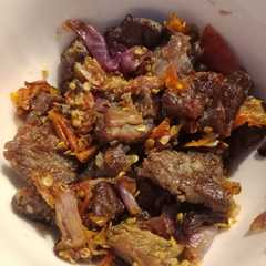 รูปของ Dendeng balado alakadarnya