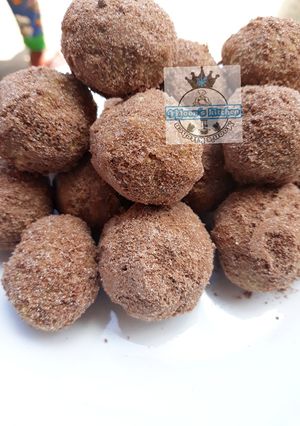 A picture of Tiramisu truffle.