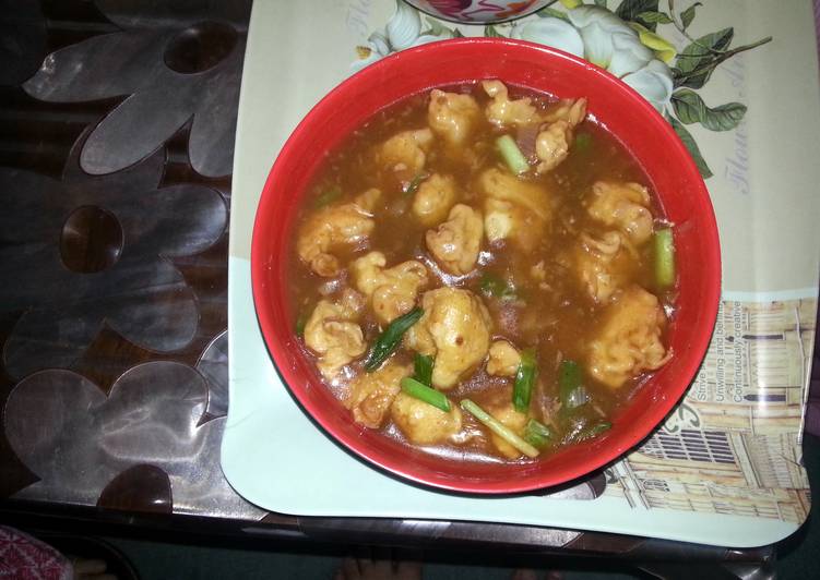 How to Prepare Any-night-of-the-week Chicken and Cauliflower manchurian