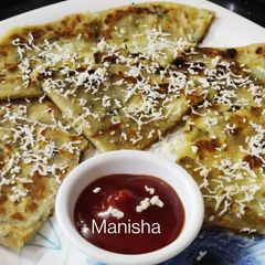 A picture of Paneer Stuffed Paratha.