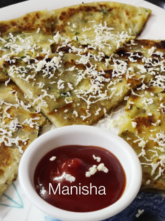 A picture of Paneer Stuffed Paratha.