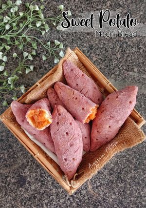 Foto resep Sweet Potato Mochi Bread