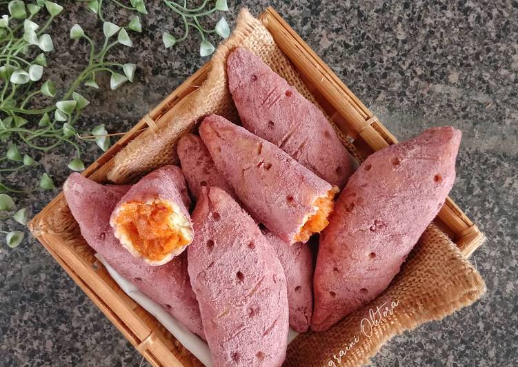 Resep Sweet Potato Mochi Bread Anti Gagal
