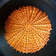 A picture of Garlicky Rajsthani Khoba Roti.