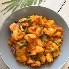 Balado kentang udang-レシピのメイン写真