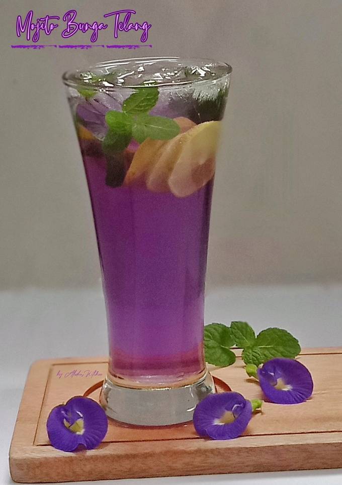 Resep Mojito Bunga Telang oleh Vey Alodia's Kitchen - Cookpad