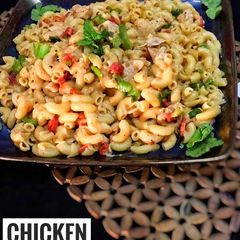 A picture of Chicken Pasta.