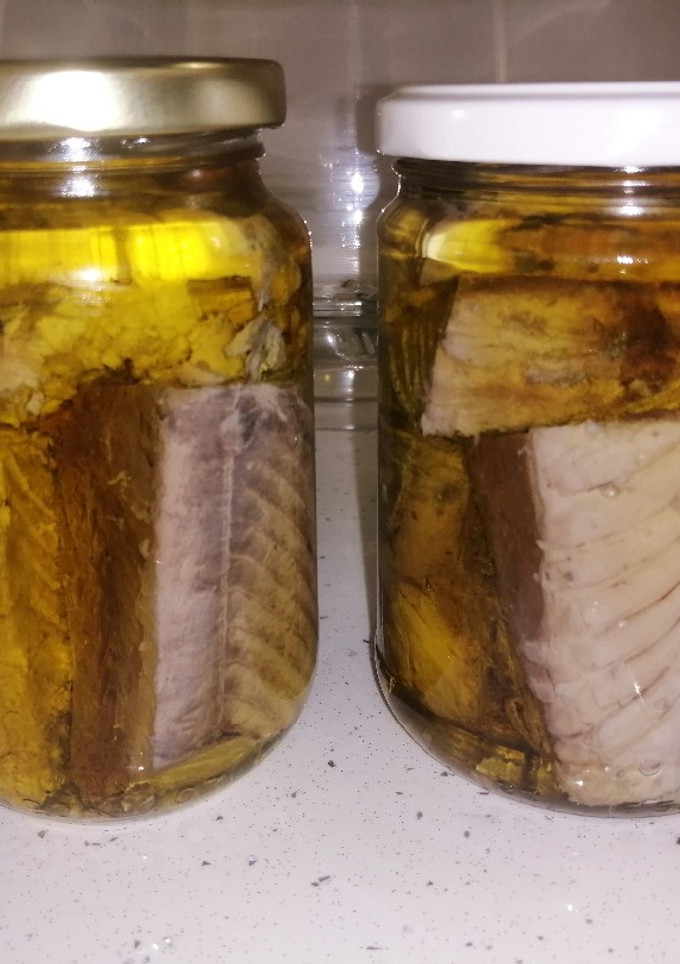 Una foto de Bonito en aceite