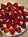 Gâteau aux fraises facile