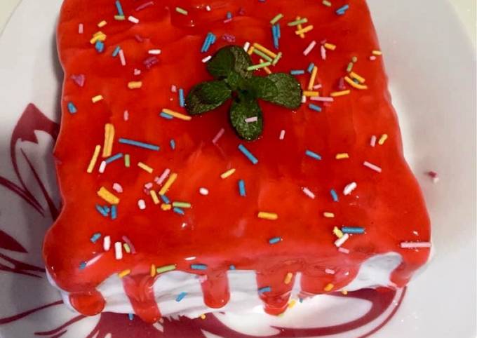 Recipe of Speedy Gel bread cake with homemade gel