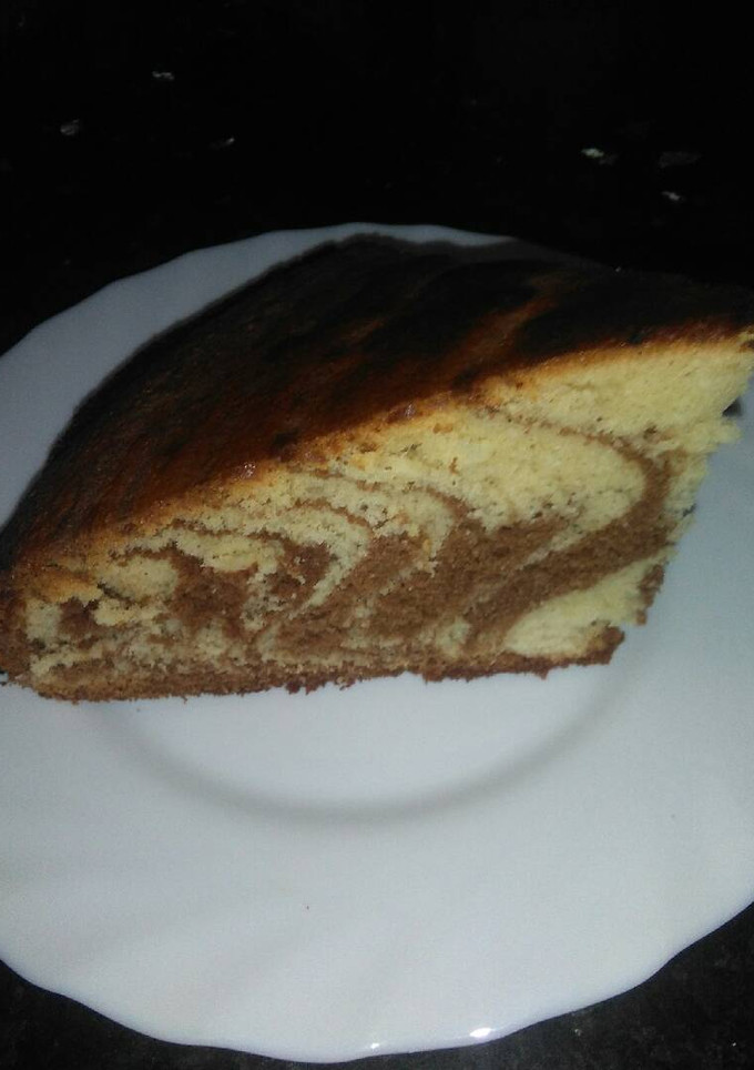 Una foto de Bizcocho cebra