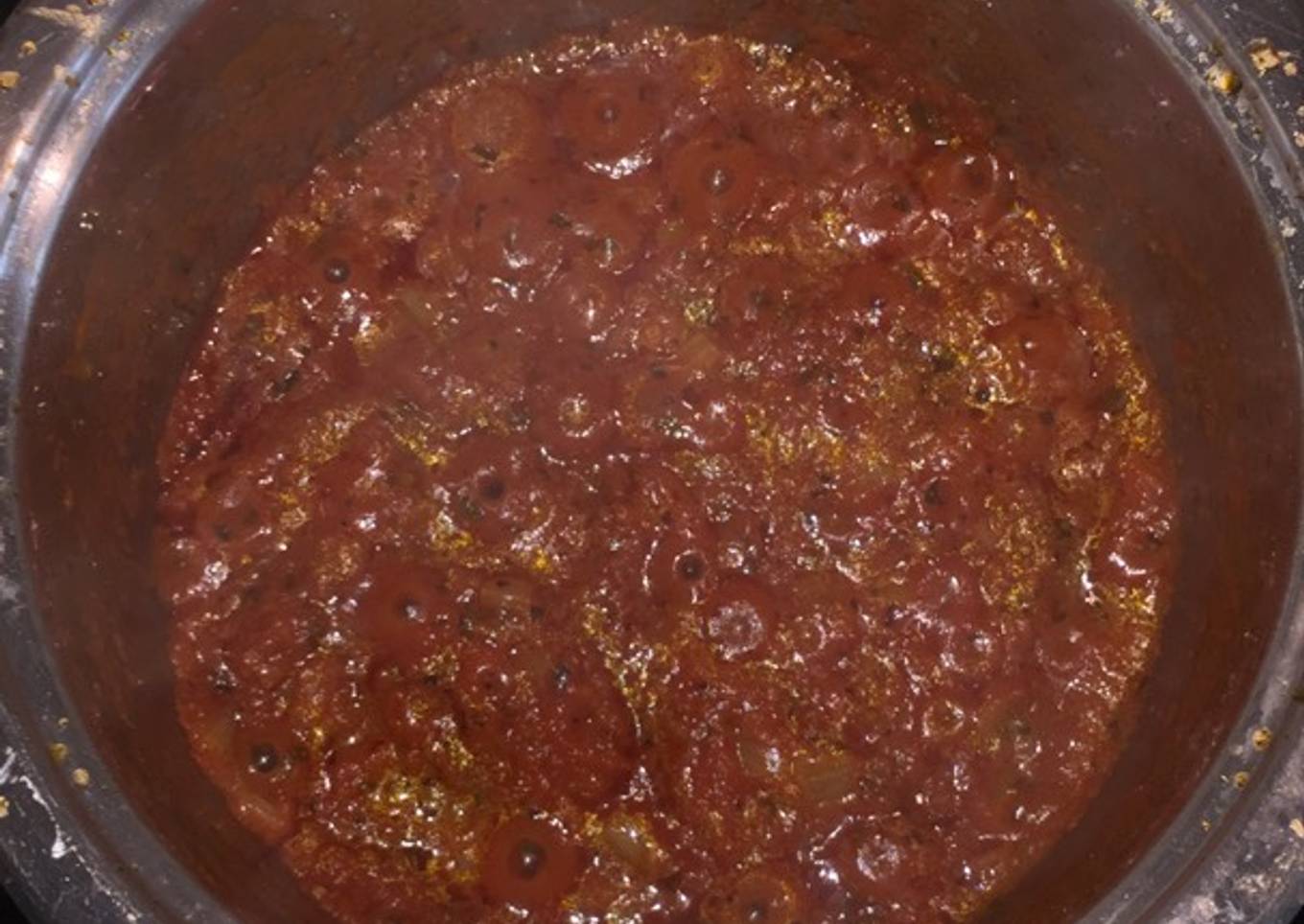 Salsa de tomate para pizzas o pasta