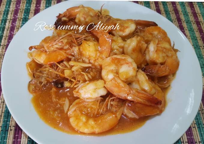 Resep Udang Saus Padang Oleh Rose Ummu Aliyah Cookpad