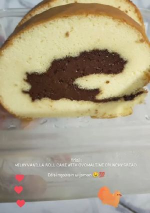 Foto resep Milky roll cake