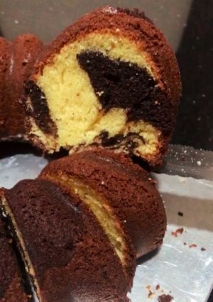 Foto resep Simply but delicious marble cake
