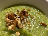 Crema de puerro y calabacín