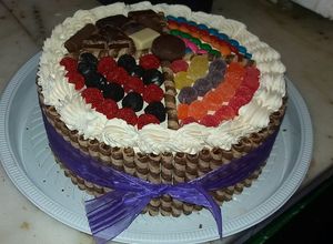 Una foto de Torta de Golosinas