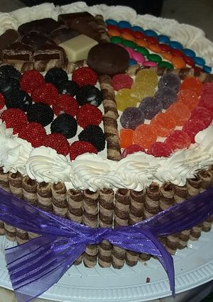 Una foto de Torta de Golosinas