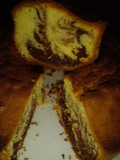 Una foto de Budín marmolado