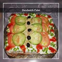 A picture of Sandwich Çake.