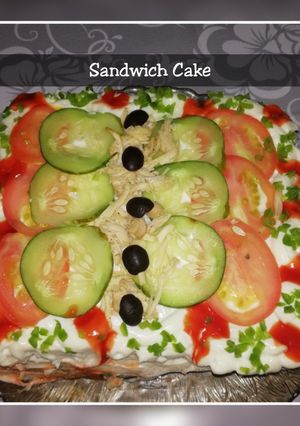 A picture of Sandwich Çake.