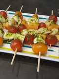 Brochettes apéritives aux crevettes