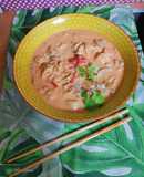 Hähnchencurry - Suppe