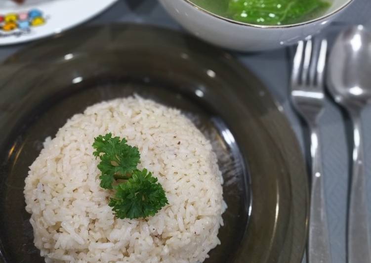 Buat Nasi Hainan dengan Rice cooker