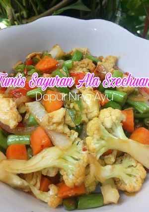 Foto resep 39. Tumis Sayuran Ala Szechuan