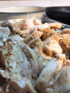Una foto de Pechugas de pollo al horno en salmuera