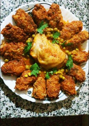 صورة لوصفة صبيعات البطاطا بصوص الجلبانة