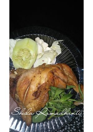 Foto resep Ayam Goreng Ungkep Bumbu Kuning