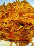 Mie ikan laut pedas