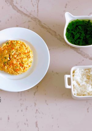 Hình của món Chả tôm rau củ.