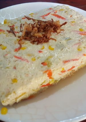 Foto resep Tahu Telor kukus vegetarian