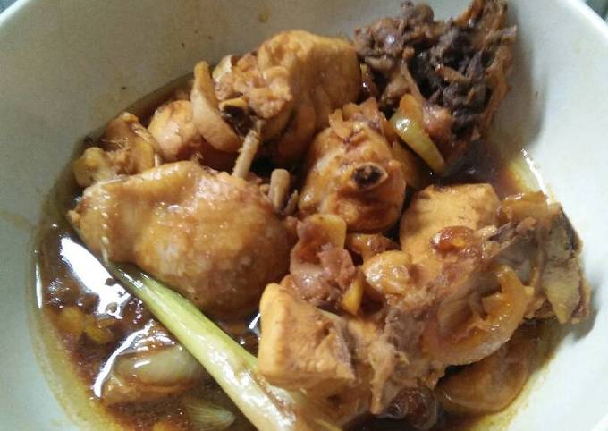 Ayam kecap jahe