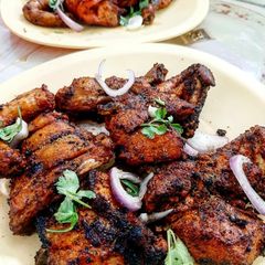 A picture of Tandoori chicken.