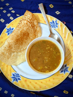 झटपट चावल का ड़ोसा(jhatpat chawal ka dosa recipe in hindi) रेसिपी मुख्य फोटो