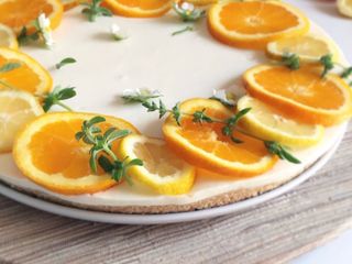 Tarte de frutos cítricos