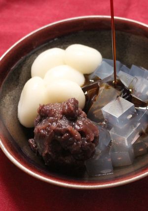 A picture of Surprisingly Easy! Homemade Anmitsu.