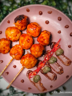 Foto resep Sate Bakso Tempe Bakar