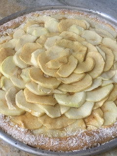 Una foto de Tarta de manzana Gaby