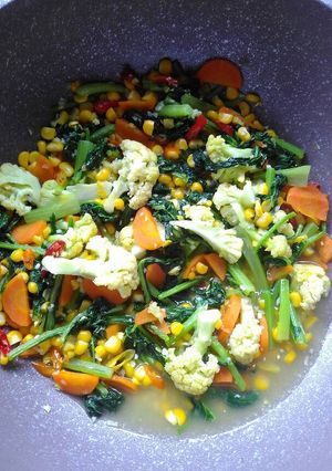 Foto resep Tumis sayur-sayuran