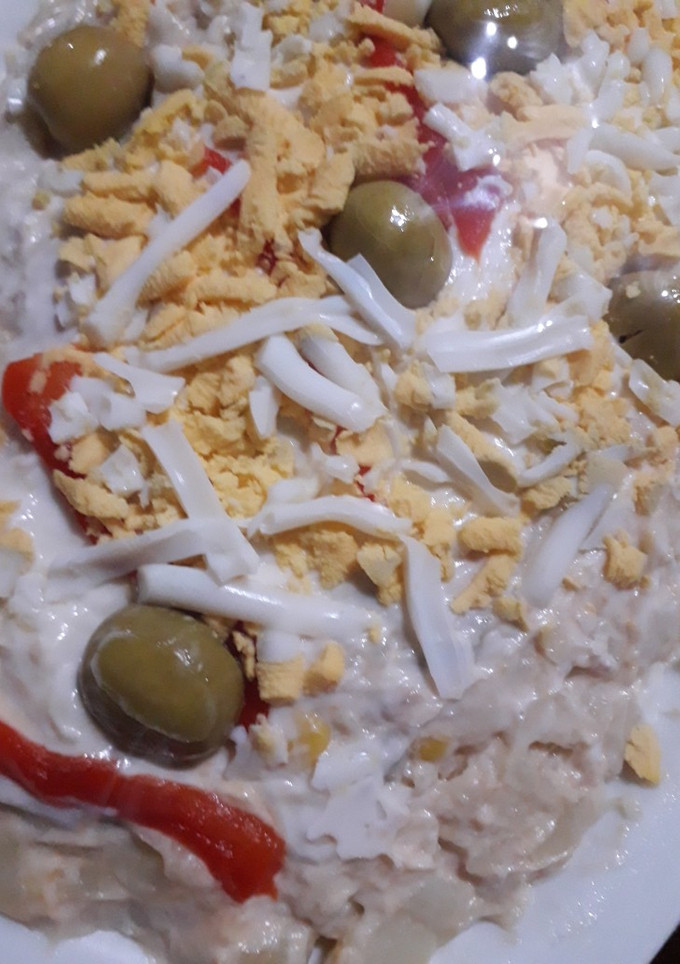 Una foto de Ensalada rusa