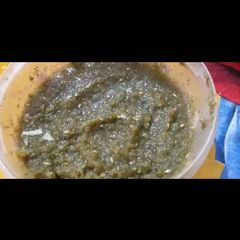 Mint coriander chutney A picture of Mint coriander chutney.