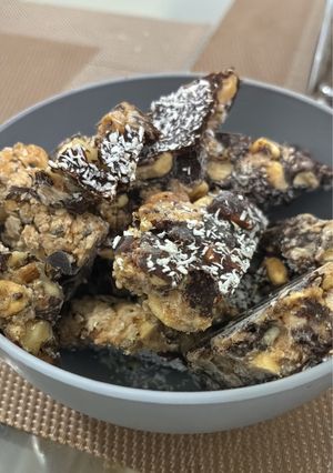 Una foto de Barritas proteicas apto keto
