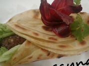 A picture of kabab paratha
