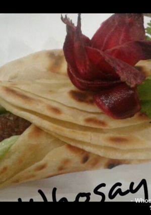 A picture of Whosayna’s Seekh Kebab Paratha Rolls.