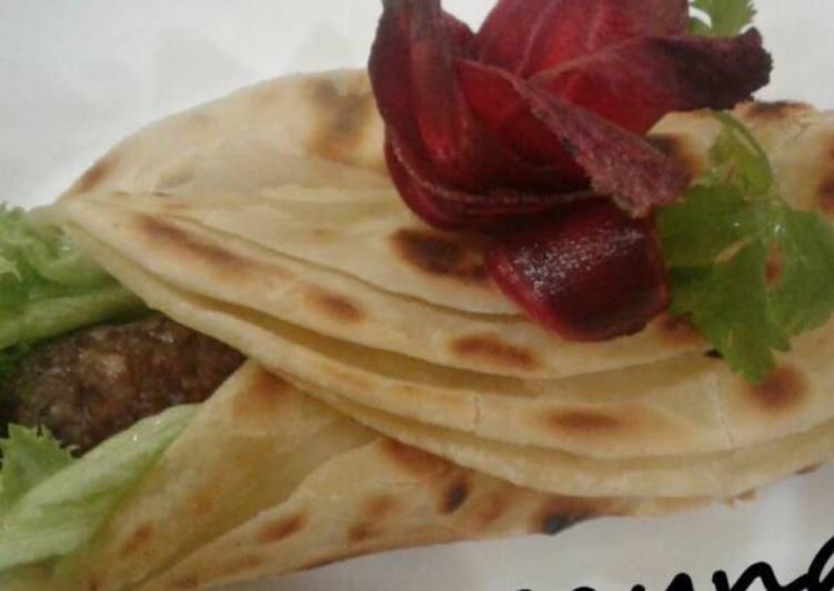 Simple Way to Prepare Quick Whosayna’s Seekh Kebab Paratha Rolls