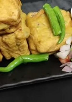 A picture of Pavbhaji pakoda.